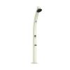 Douche Solaire Blanche En Aluminium