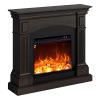 Electric Fireplace Wenge Finish
