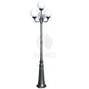 4 Lights Street Lamp Orione In Aluminium