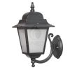 Applique Da Esterno Athena In Alluminio Pressofuso Colore Antracite e Vetri Opale Lampada Da Parete a Lanterna Adatta Per Lampadine Alogene, Fluorescenti Oppure a Led Con Attacco E27 Protezione Ip43 Made In Italy