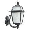 Applique Da Esterno Artemide In Alluminio Pressofuso Colore Antracite e Vetri Opale Lampada Da Parete a Lanterna Adatta Per Lampadine Alogene, Fluorescenti Oppure a Led Con Attacco E27 Protezione Ip43 Made In Italy