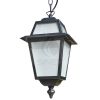 Lampada a Sospensione a Lanterna Artemide Lampadario Da Esterno In Alluminio Pressofuso Colore Antracite Altezza 1305 Mm Protezione Ip43 Attacco Lampada E27 Applique Con Vetri Opale Adatta Per Lampadine Alogene, Fluorescenti Oppure a Led Made In Italy