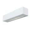 Applique Per Interi Rettangolare Damasco 40 Lampada Da Parete In Ceramica Porosa Naturale Verniciabile e Decorabile Emissione Luce Indiretta Lampadina 1xe27 Max. 53w Non Inclusa Kit Fissaggio Incluso Lampada a Muro Per Interni 40,5 Cm Venduta Da Mpcshop 