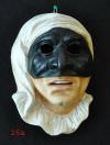 Maschera In Cartapesta Dipinta a Mano Pu