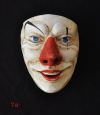 Masque En Papier Mch Peint  La Main v