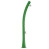For Your Outdoor Spaces, Rio Ss0935 Green Solar Shower. Eco-friendly Shower With Hot Water Heated By The Sun. Hd Polyethylene Curve, For Gardens, Pools, Outdoor Activities. Round Shower Head, 25l Tank, Foot Washer, Brass Fittings.