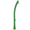 Per i Tuoi Spazi Esterni, Doccia Solare Verde Rio Ss0935 Green. Doccia Ecologica Con Acqua Calda Riscaldata Dal Sole. Curva In Polietilene Hd, Per Giardini, Piscine, Attivit All'aperto. Soffione Rotondo, Serbatoio 25l, Lavapiedi, Accessori In Ottone.