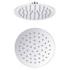 Round Shower Head 6 Inches 15 Cm Stainless Steel For Sined Showers, Ideal For Sole Model Solar Heated Shower. We Offer Only Original Spare Parts.