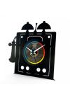 Vinyl Clock Telephone