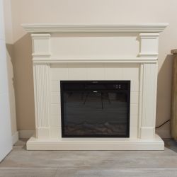 Cornice Para Lareira Camillo Branca