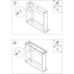 Cornice Per Caminetti Gio Grigia