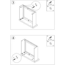 Cornice Per Caminetti Rino Grigia