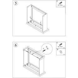 Cornice Per Caminetti Rino Grigia