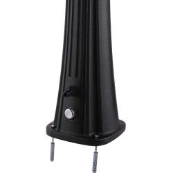 Schwarze Solardusche Warmwasser Von Der