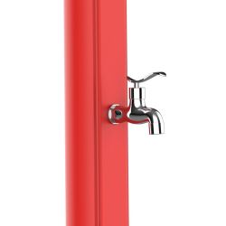 Red Shower Hot Water From The Sun