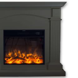 Elektrischer Kamin Galia Grau