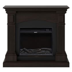 Electric Fireplace Wenge Finish