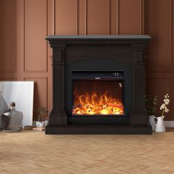 Electric Fireplace Wenge Finish