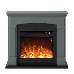 Electric Fireplace Monica Anthracite