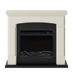 Caminetto Elettrico Bianco Crema