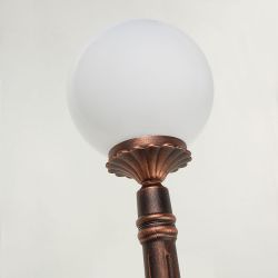 Liberti Design  Lampioncino Nero Argento 1 Luce Orione  un prodotto in offerta al miglior prezzo online