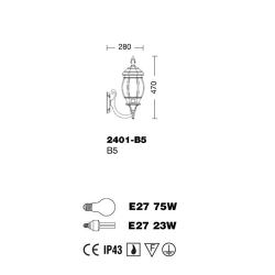 Enea Outdoor Wall Lamp