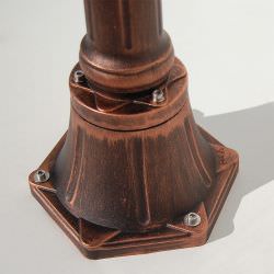 Liberti Design  Lampadaire 1 Light Athena Black Copper  est un produit offert au meilleur prix