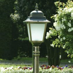 Lampada Da Terra 1 Luce Athena Nero Rame
