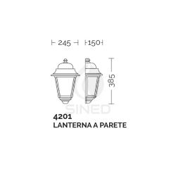 Athena Aluminium Outdoor Wall Light