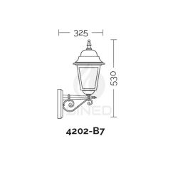 Liberti Design  Luce Murale Con Braccio Decorato Athena  un prodotto in offerta al miglior prezzo online