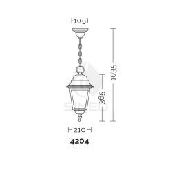 Liberti Design  Athena Garden Lantern Chandelier is a product on offer at the best price