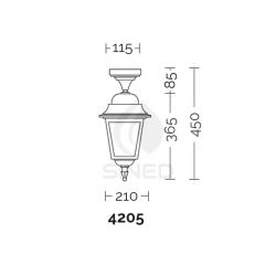 Liberti Design  Deckenlaterne Athena ist ein Produkt im Angebot zum besten Preis