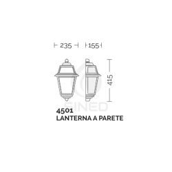 Outdoor Wall Lamp Artemide Antracite