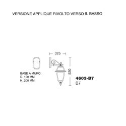 Liberti Design  Lanterna Murale Artemide Nero Argento  un prodotto in offerta al miglior prezzo online