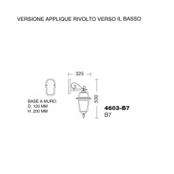 Liberti Design  Applique a Lanterna Nero Oro Artemide  un prodotto in offerta al miglior prezzo online