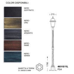 Lampione Da Giardino Con 1 Luce Artemide