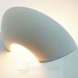 Serena Paintable Ceramic Wall Lamp