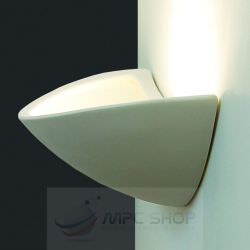 Paintable Ceramic Wall Lamp Virgola