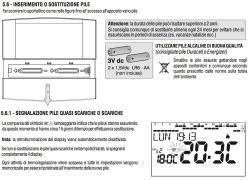 Cronotermostato Settimanale Parete