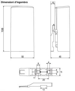 Interruttore Crepuscolare Perry 1ic7245