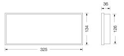 Perry  Notleuchte Led 1le Fal1000 ist ein Produkt im Angebot zum besten Preis