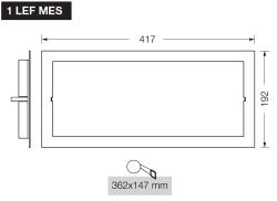Perry  Cornice Ad Incasso Modello 1le Fmes  un prodotto in offerta al miglior prezzo online