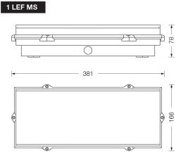 Perry  Linear 1le Fms Watertight Container is a product on offer at the best price