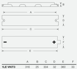 Perry  Universal Conversion Kit 1le Vkit3 is a product on offer at the best price