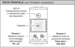 Regolatore Di Luce Tasto Antracite