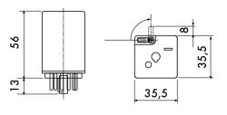 Perry  Relais Octal 2 Ct 10a 250v 12vdc est un produit offert au meilleur prix