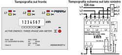 Threephase Energy Meter 63a 4 Din