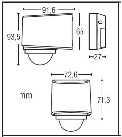 Detector De Movimiento De Pared Perry