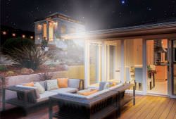 Black Led Light With 10w Motion Sensor