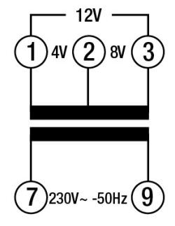 Transformador 15va Servicio Intermitente